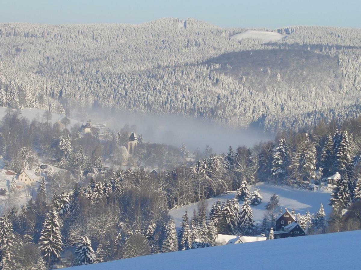 Ferienwohnung Koernerberg Klingenthal Exteriör bild